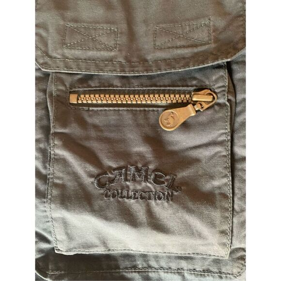 Camel Active Men’s Black Utility Vest - Size 48, Multi-Pocket Outdoor Vest - Picture 4 of 7